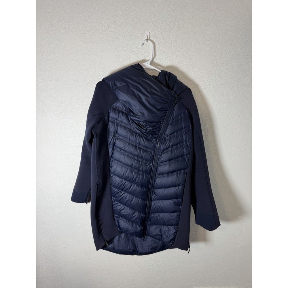 WOMENS NIKE TECH AEROLOFT PARKA JACKET SIZE Small‎ (804976 423) NAVY